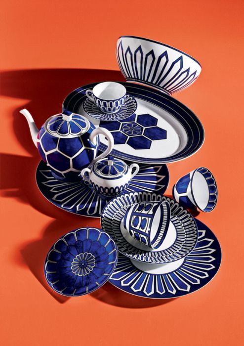 Blue Pottery
