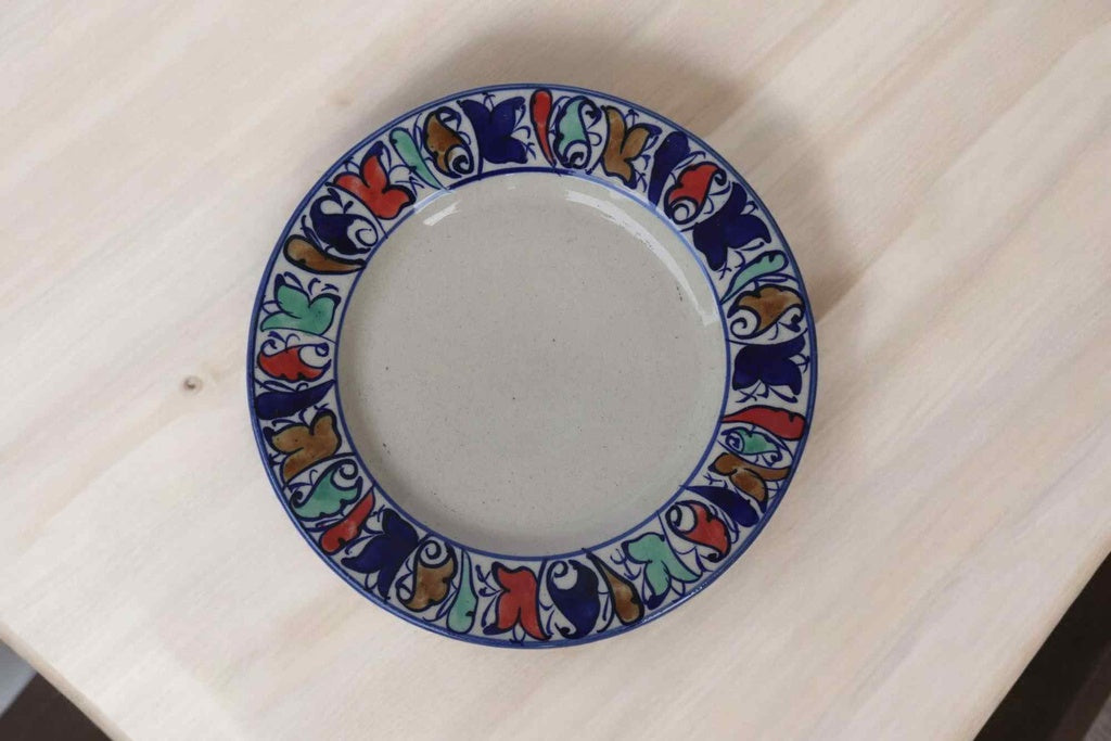 Blue Pottery Medium Plate