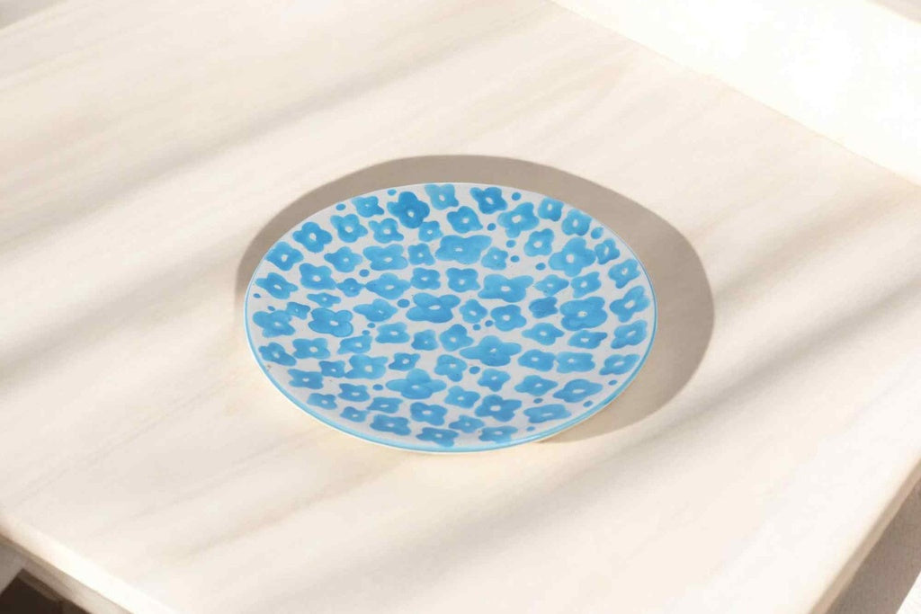 Blue Pottery Medium Plate