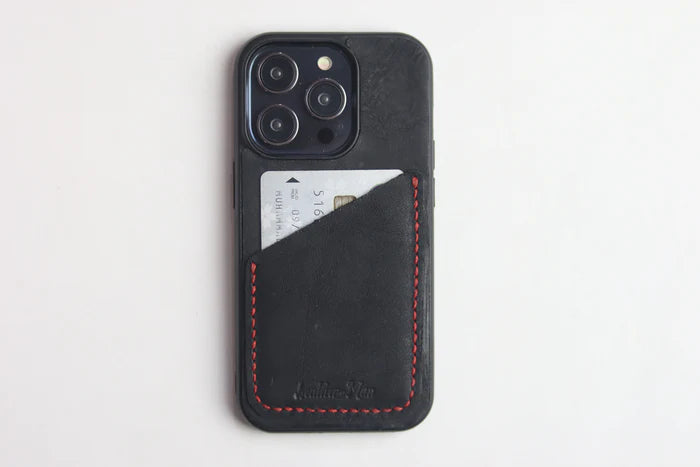 PHANTOM BLACK WALLET PHONE CASE
