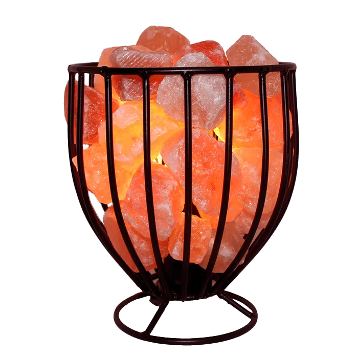 Iron Basket Salt Lamp Trophy