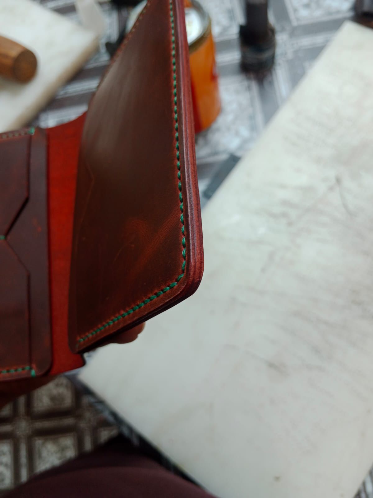 Smooth Leather Passport Holder