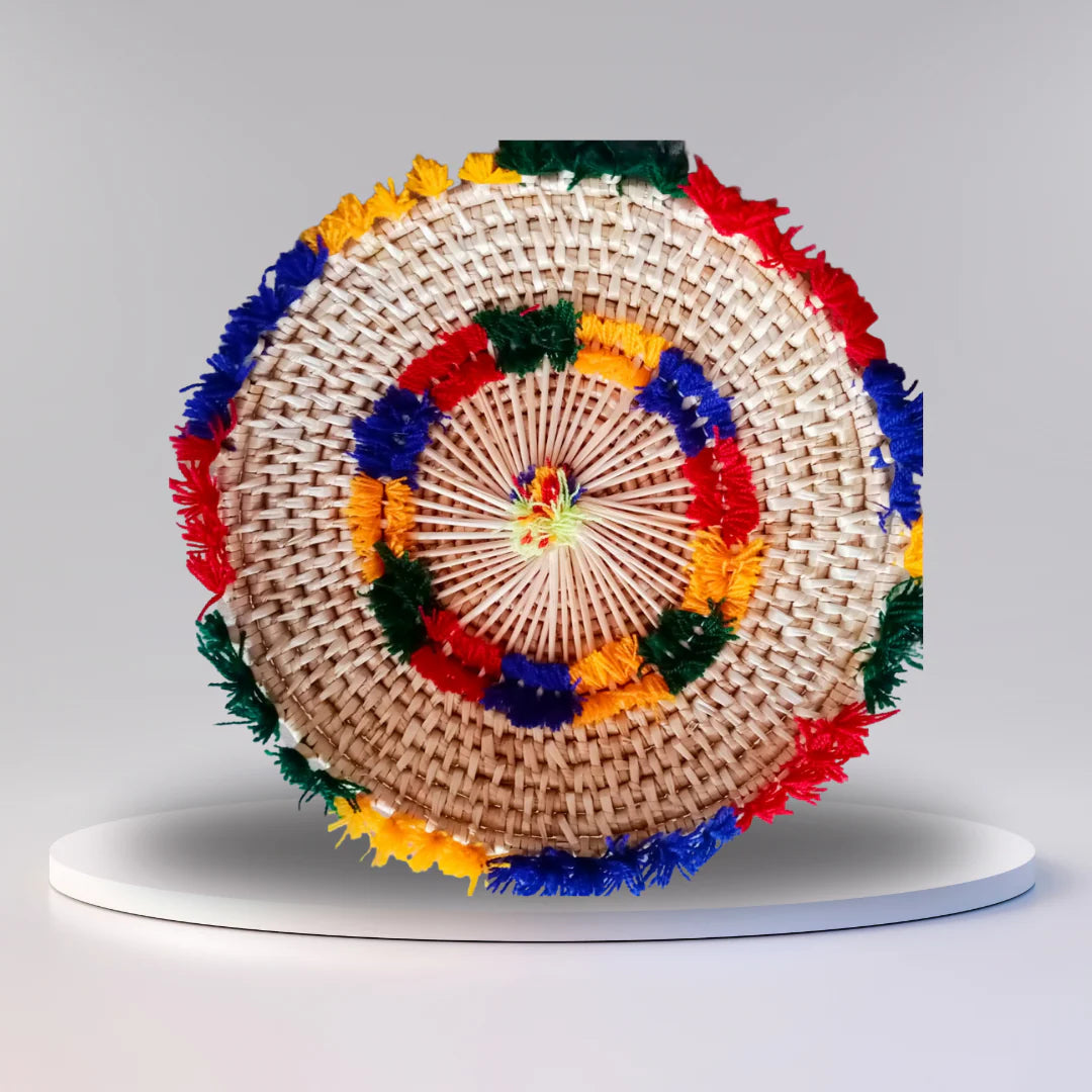 Handmade Fancy Chabbi Dabkis Roti Plates Made in Pakistan (Sindh)