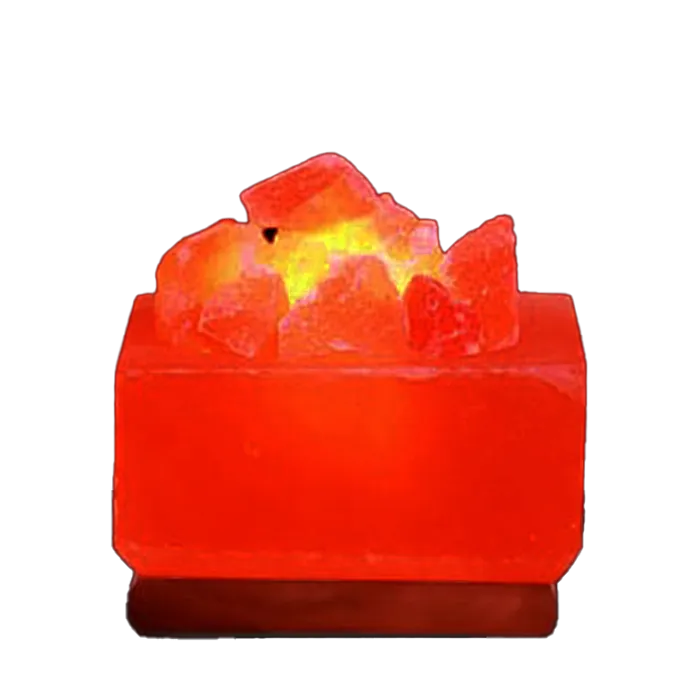 Fire Bowls Salt Lamps Square With Chunks