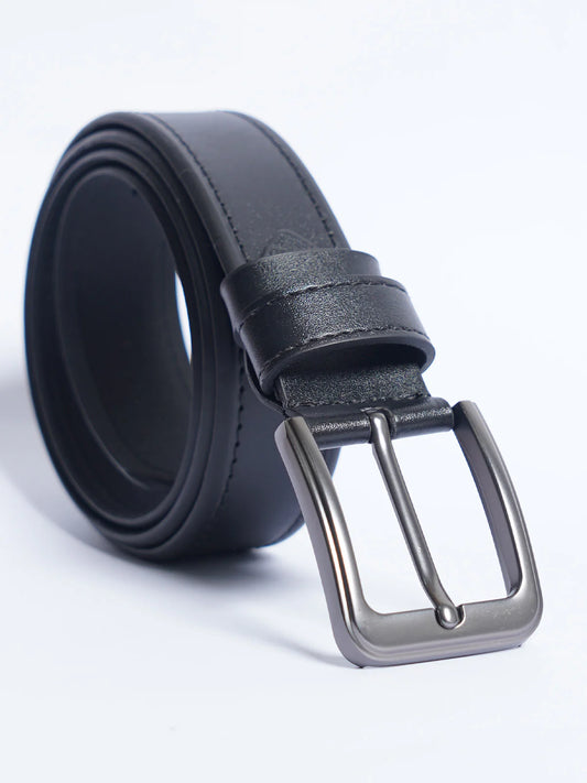 Black Leather Belt (BELT-818)