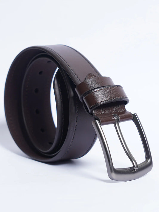Dark Brown Leather Belt (BELT-819)