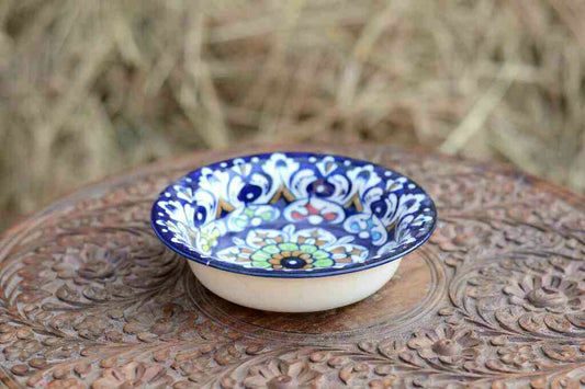 Blue Pottery Bowl
