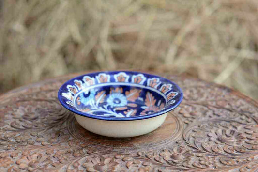 Blue Pottery Bowl