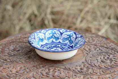 Blue Pottery Bowl