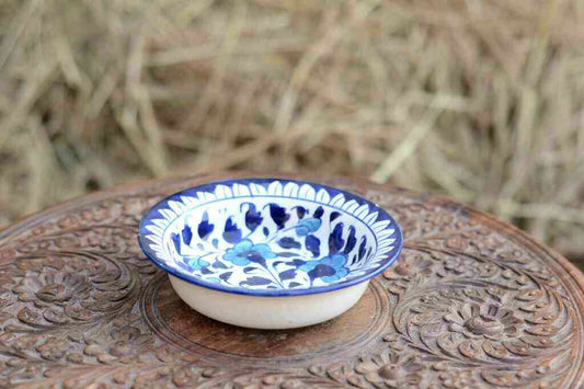Blue Pottery Bowl