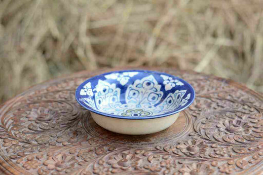 Blue Pottery Bowl