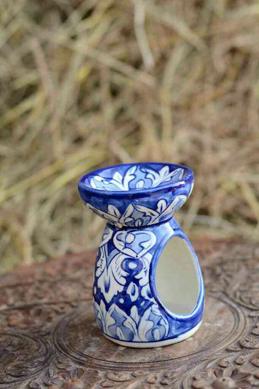 Blue Pottery Fragrance Oil Burner