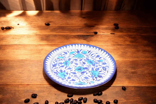 Blue Pottery Full Plate