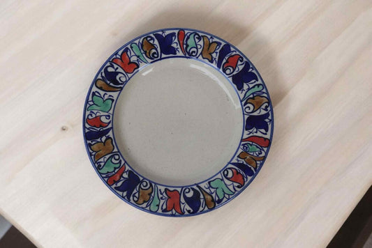 Blue Pottery Medium Plate
