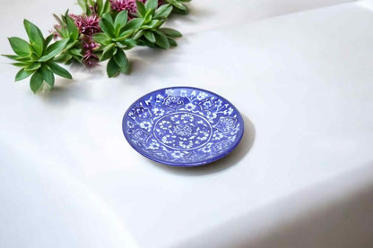 Blue Pottery Quarter Plate
