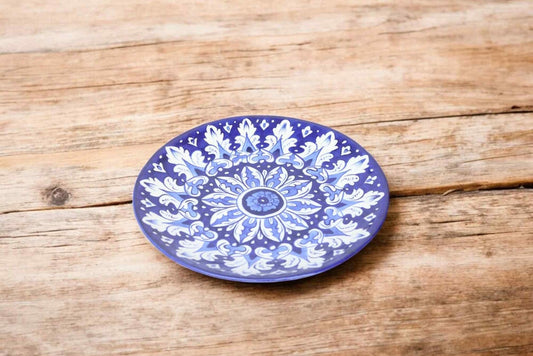 Blue Pottery Full Plate