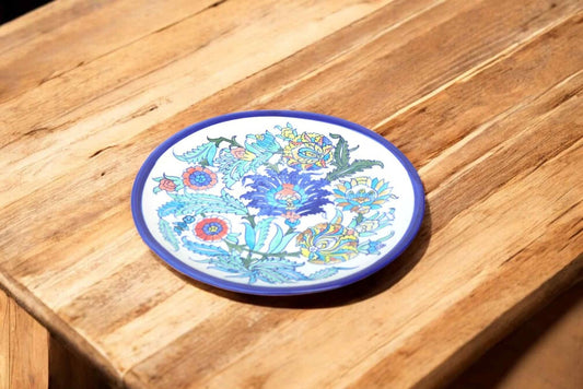 Blue Pottery Full Plate