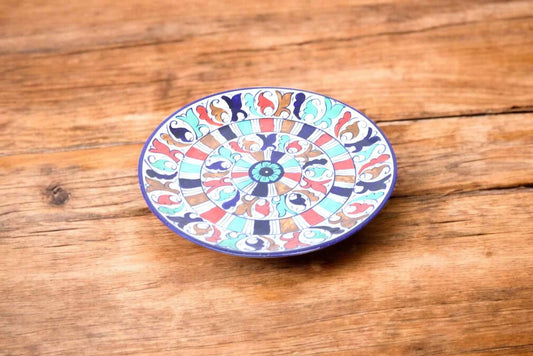 Blue Pottery Full Plate