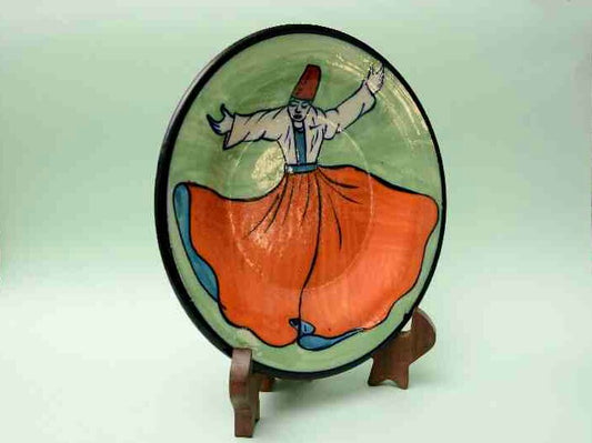 Blue Pottery Decorative Art Plate