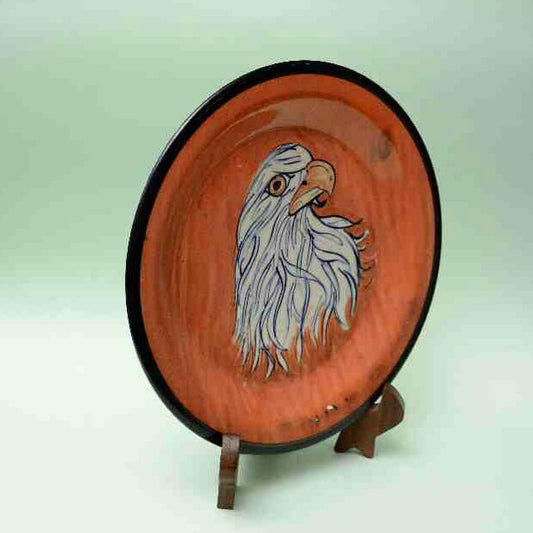 Blue Pottery Decorative Art Plate