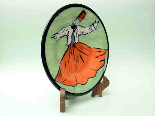 Blue Pottery Decorative Art Plate