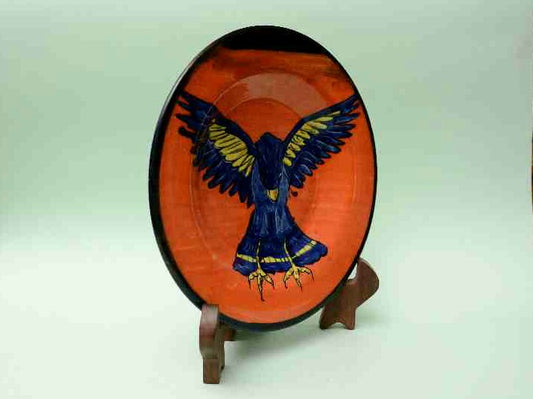 Blue Pottery Decorative Art Plate