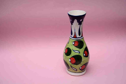 Blue Pottery Medium Flower Vase