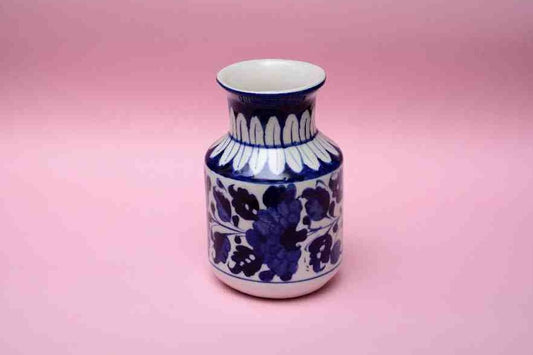 Blue Pottery Small Flower Vase