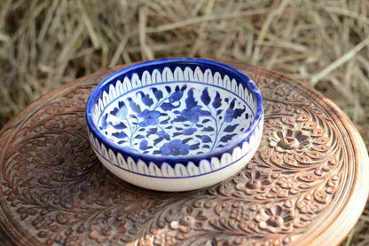 Blue Pottery Bowl