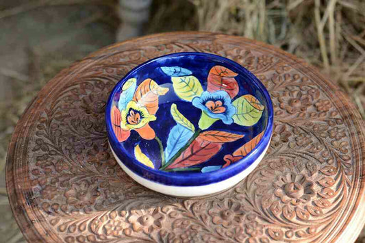 Blue Pottery Bowl