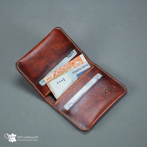No. 85 Slim Ever Card Wallet Handmade color