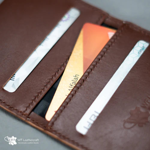 No. 85 Slim Ever Card Wallet (chestnut color)
