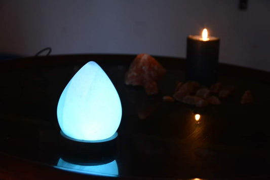 Drop Himalayan Salt Lamp – Radiant Glow Sphere