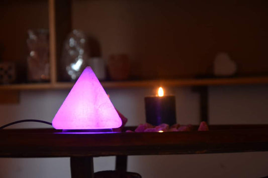 Paramid Himalayan Salt Lamp – Radiant Glow Sphere