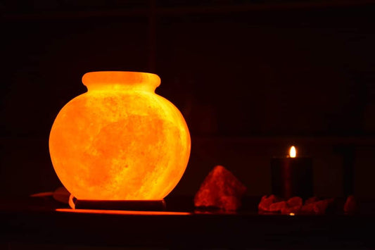 Premium Himalayan Salt Lamp – Natural Glow