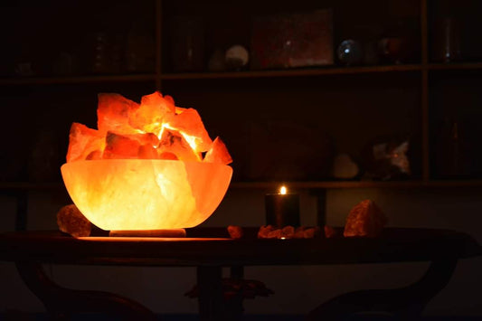 Premium Himalayan Salt Lamp – Natural Glow