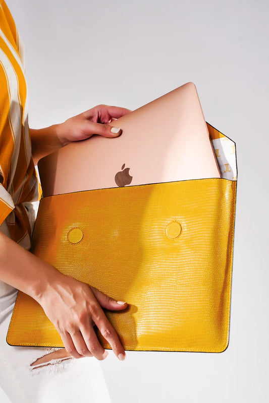 Leather Laptop Bag - FLO