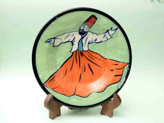 Blue Pottery Decorative Art Plate