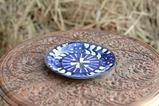 Blue Pottery Quarter Plate