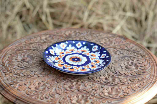 Blue Pottery Quarter Plate