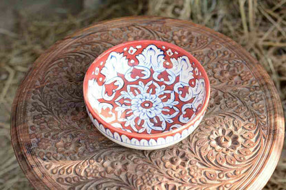 Blue Pottery Bowl