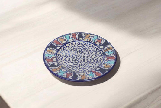 Blue Pottery Medium Plate