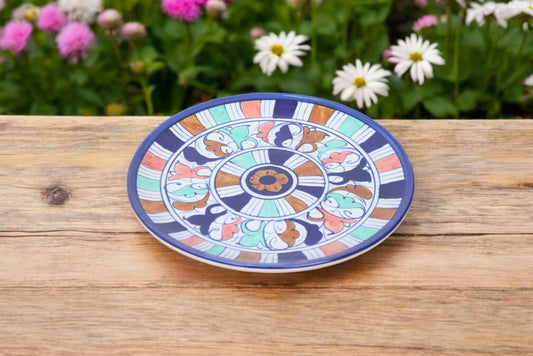 Blue Pottery Large PlateBlue Pottery Large Plate