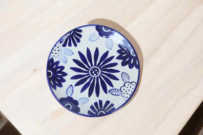 Blue Pottery Large Plate
