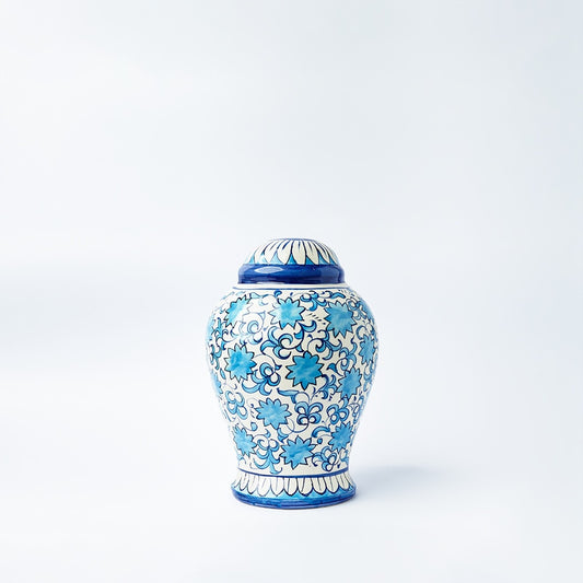 Blue Pottery Table Lamp (B-C)