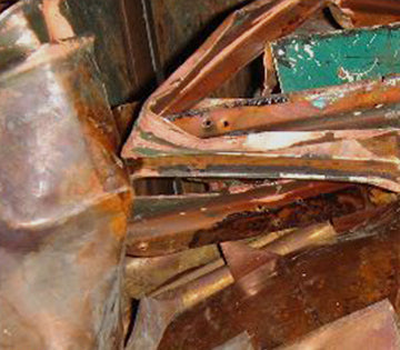 Scrap Roofing Copper(Best For decorative purposes. Also used in Solar Panels)
