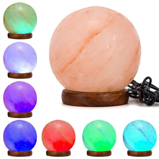 Himalayan Pink Salt Sphere USB Lamp