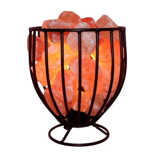 Iron Basket Salt Lamp Trophy