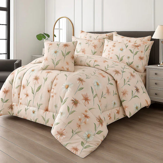 DAISY- 7pcs Summer Comforter Set (Light Filling)