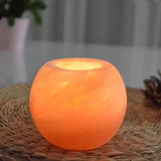 Ball Shape Pink Salt Scented Candle